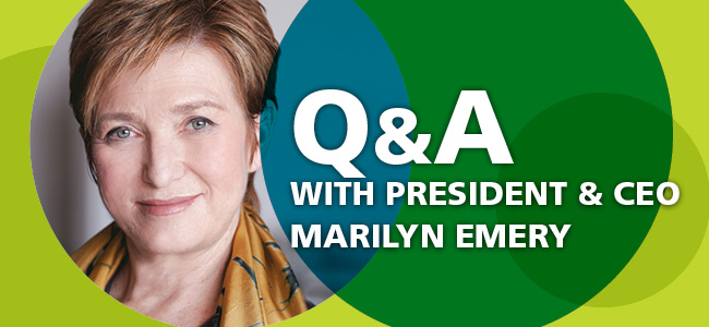 Q & A with Marilyn Emery